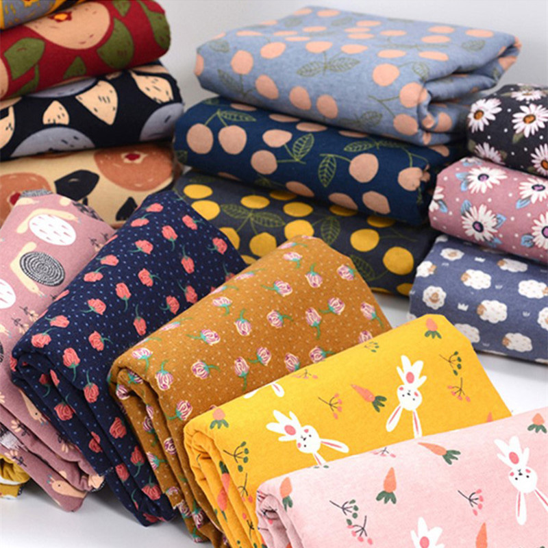 Flannel Shirt Lined - Pół metra flaneli dziecięcej z nadrukiem