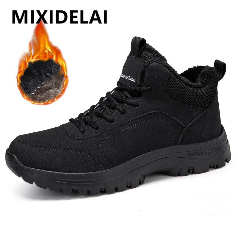 Waterproof Winter Boot - Zimowe męskie buty ocieplane pluszem, męskie