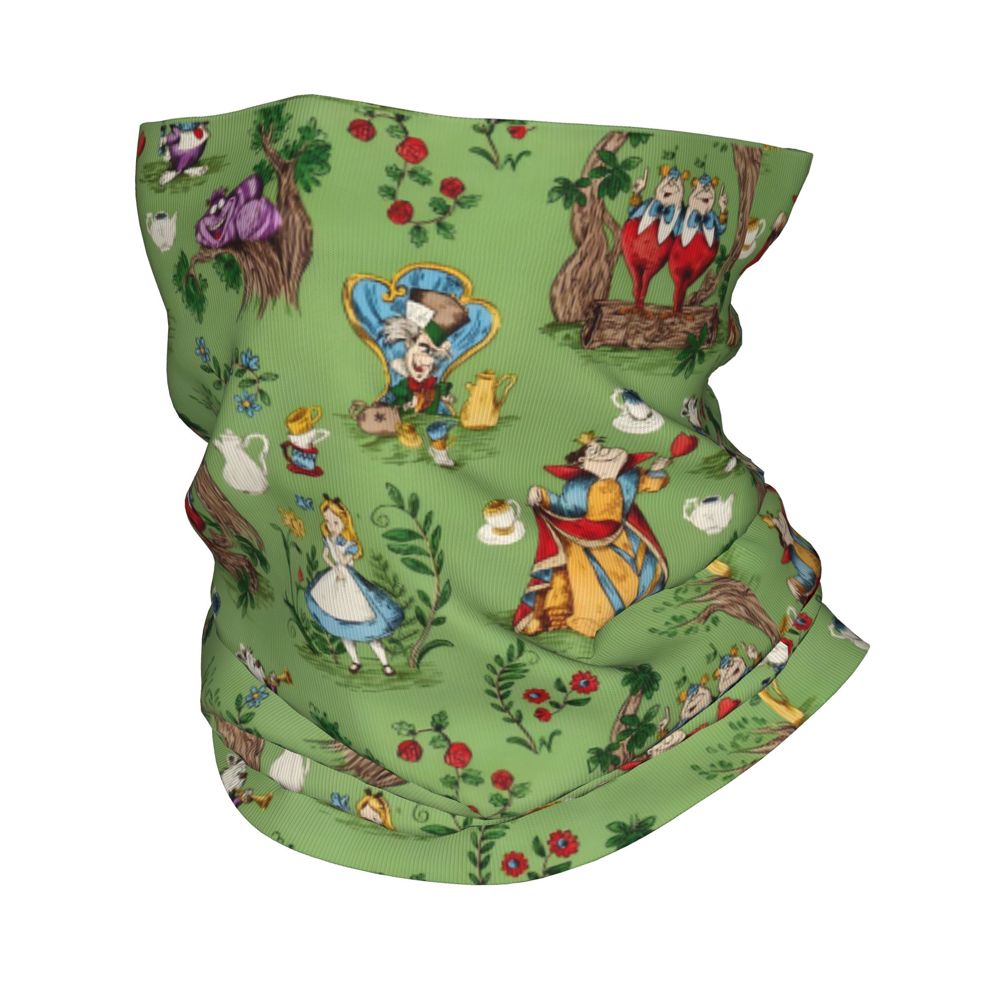 Neck Gaiter Fleece - Personalizowana bandana A-Alice in W-Wonderland, ocieplacz