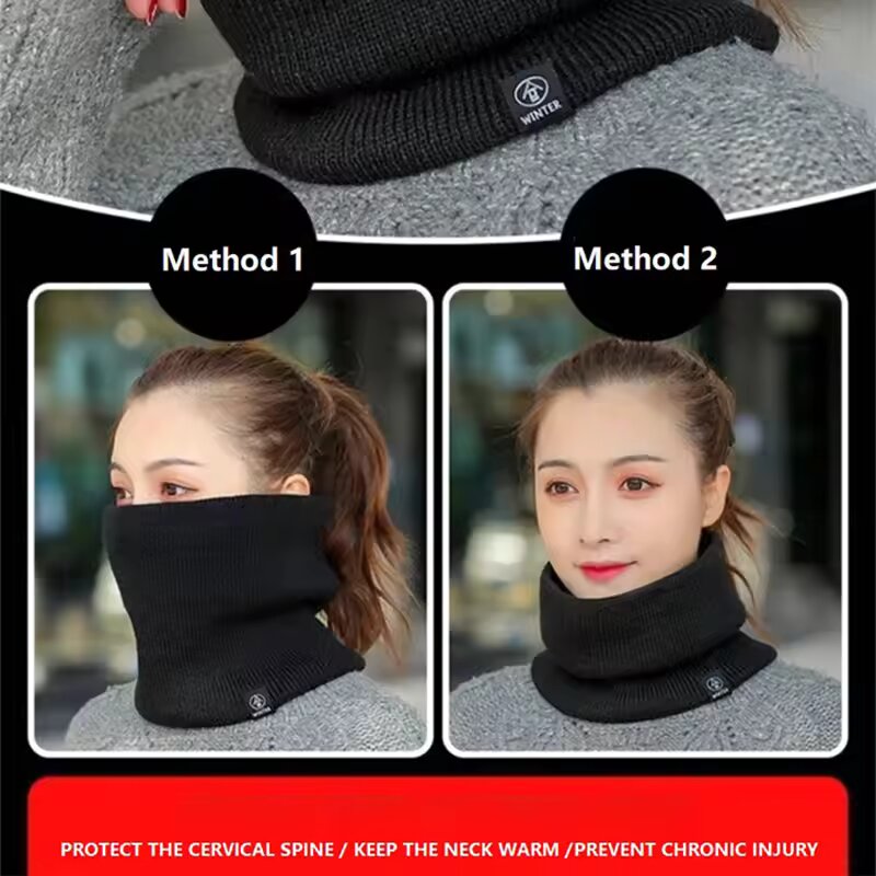 Zimowy ciepły dzianinowy szali – Wool Scarf Men recenzja i cena