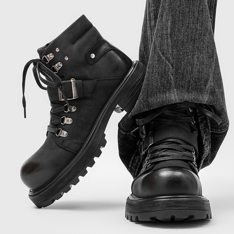 Męskie skórzane buty motocyklo – Waterproof Winter Boot recenzja i cena