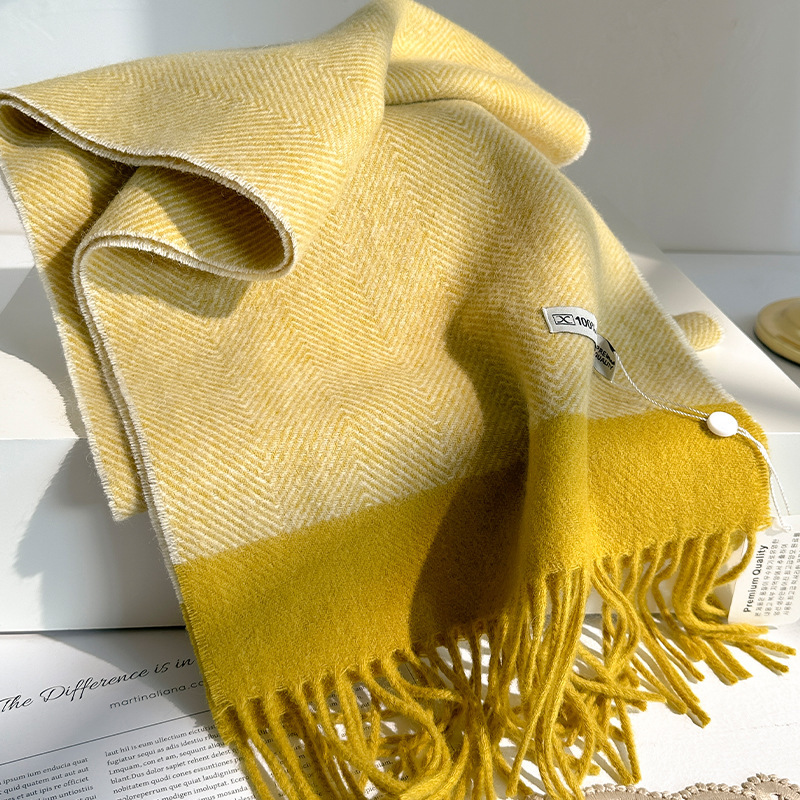 Szalik ze 100% czystej wełny d – Wool Scarf Men recenzja i cena