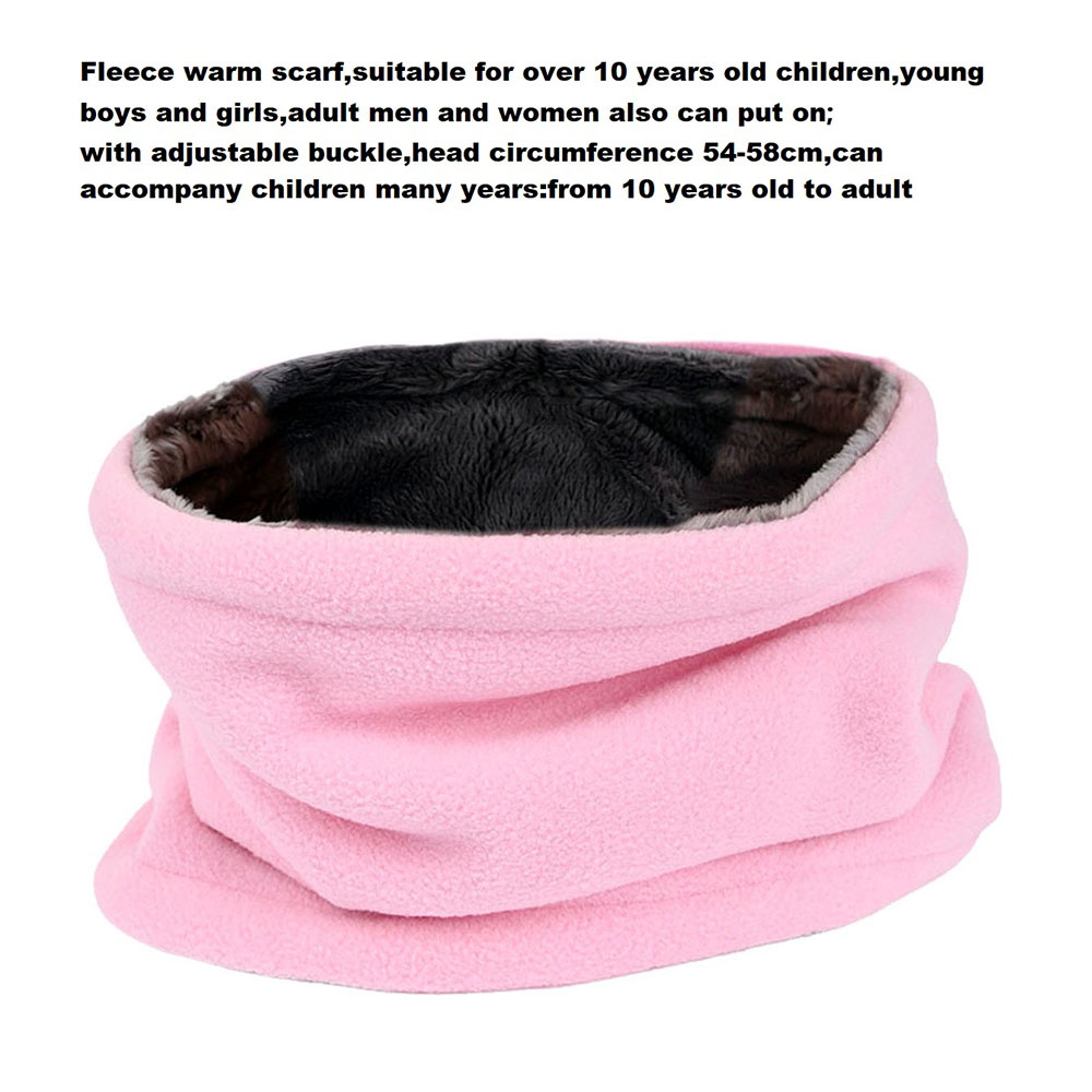 Zimowy ciepły pluszowy szalik  – Neck Gaiter Fleece recenzja i cena