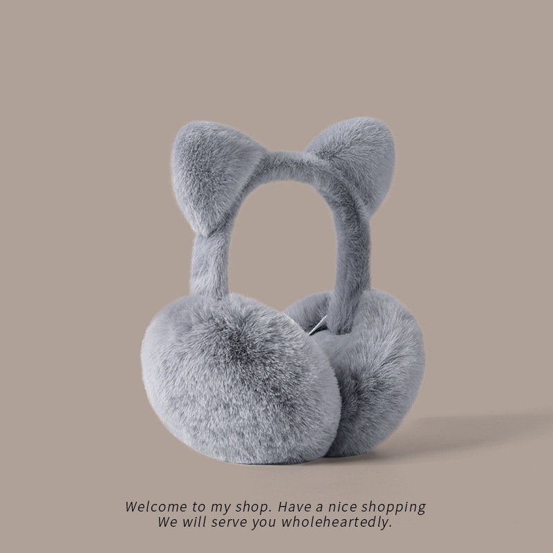 Składane nauszniki z kocimi us – Earmuffs Foldable recenzja i cena